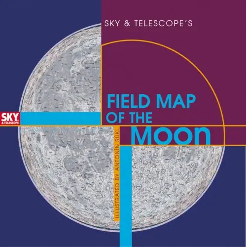 Sky & Telescope's Field Map Of The Moon R?Kl, Anton?N 1