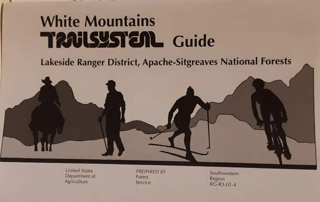 White Mountains Trailsystem Guide : Lakeside Ranger District, Apache-Sitgreaves National Forests, Southwestern Region (Sudoc A 13.36/2:W 58/4) 1