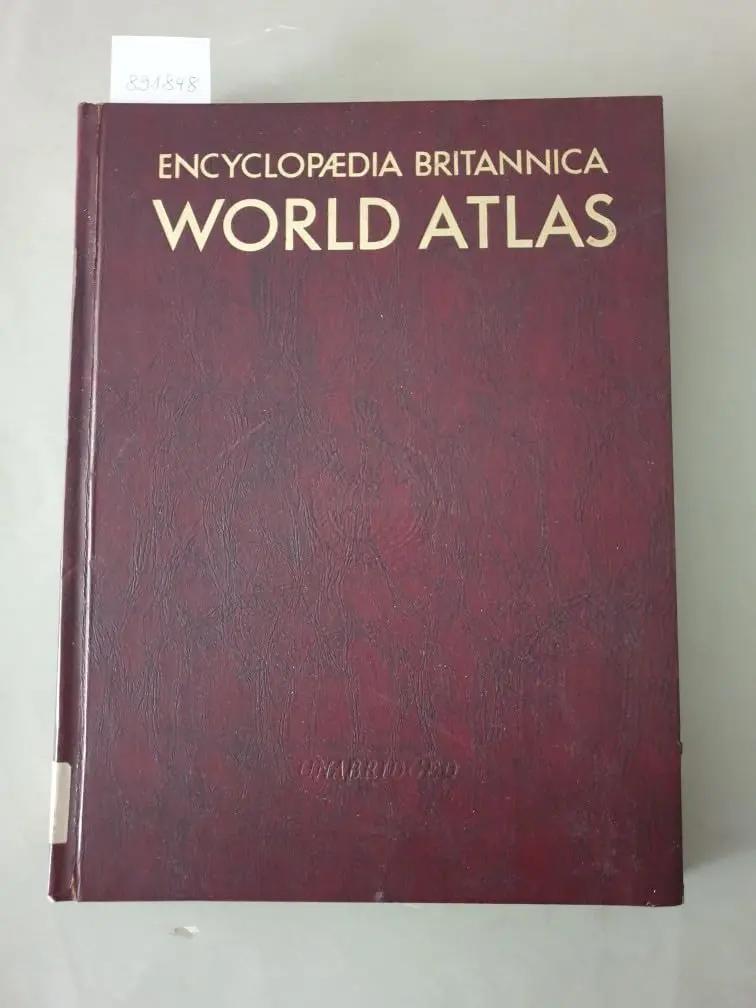 Encyclopaedia Britannica World Atlas [Hardcover] Hudson, Donald G. 1