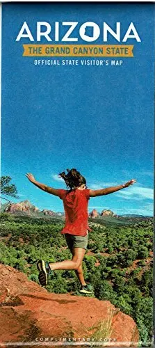 Arizona Official State Visitor's Map (Folded, Gloss Laminated) [Map] Arizona Office Of Tourism; Wide World Of Maps And Hiking In Sedona 1