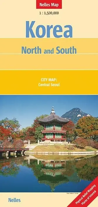 Korea, North And South Nelles Map Nelles Verlag 1