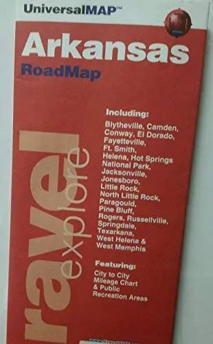 Arkansas Roadmap: Including Blytheville, Camden, Conway, ... West Memphis, Featuring City To City Mileage Chart And Public Recreation Ar [Hardcover] Not A Book 1