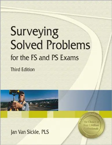 Surveying Solved Problems For The Fs And Ps Exams Van Sickle Pls, Jan 1