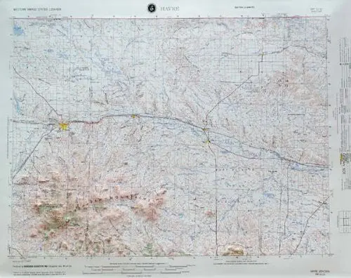 Havre, Montana [Map] U.S. Geological Survey 1