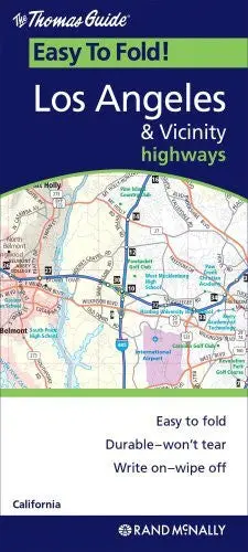 Rand Mcnally Easyfinder Los Angeles & Vicinity Regional, California Not Available (Na) 1