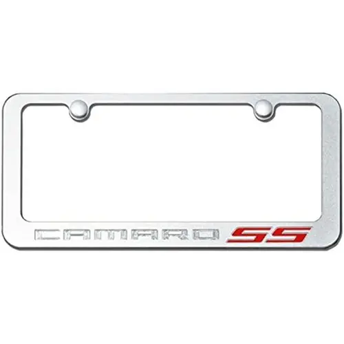 Camaro Ss License Frame : Exterior Color - Silver Ice Metallic 1