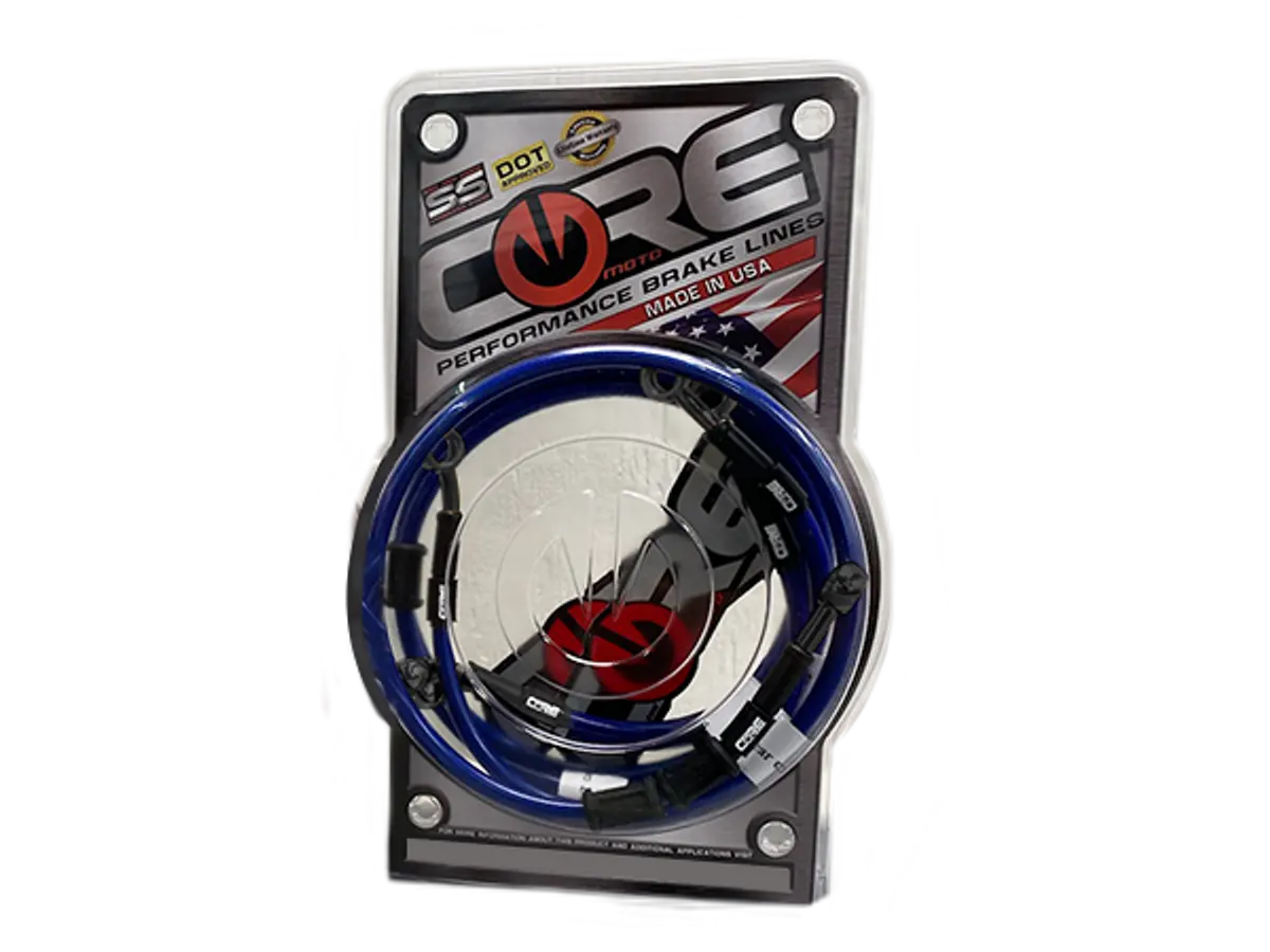 Core Moto 2022+ Yamaha R7 Brake Lines 1