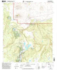 Greer, Az 7.5'×7.5' 1997 Map United States Geological Survey 1