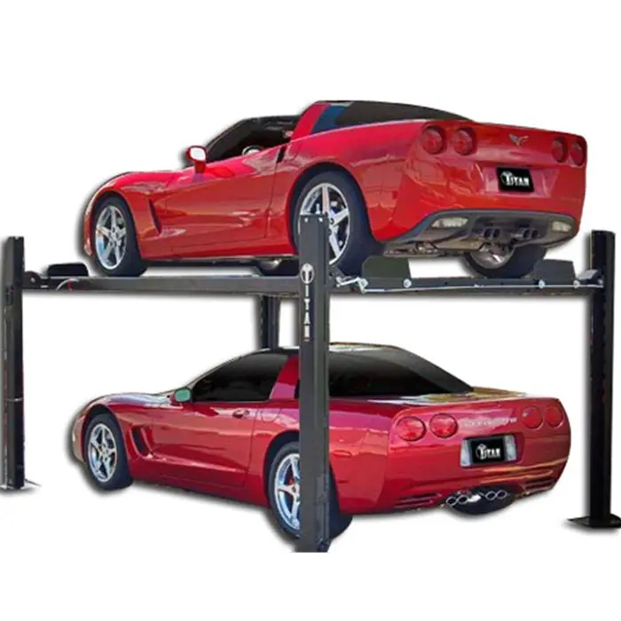 Camaro Garage Lift 4 Post 7000 Lbs. Xlt : Titan Lifts 1