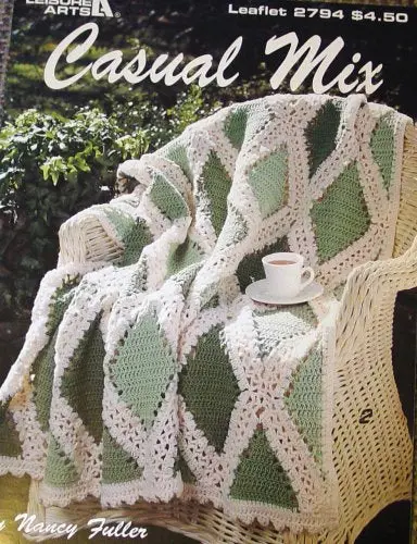 Casual Mix: 3 Designs To Crochet (Leisure Arts Leaflet #2794) [Paperback] Nancy Fuller 1