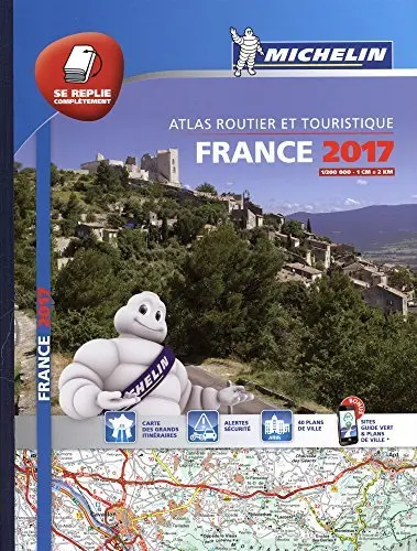 Atlas Routier France 2017 Tous Les Services Utiles (A4-Muliflex) Michelin 1