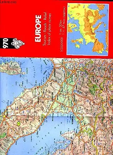 Michelin Main Road Maps: Europe/970 4Th [Map] 1