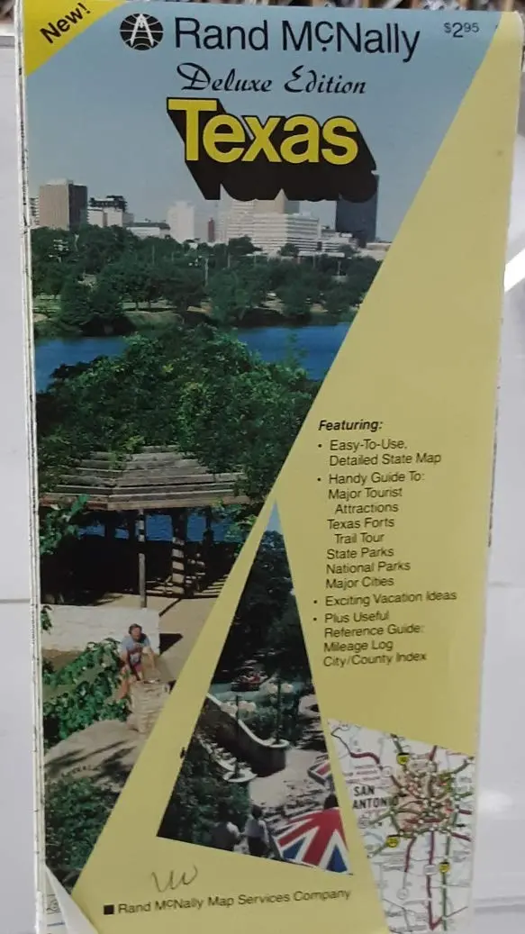 Rand Mcnally Texas Deluxe Edition [Map] Rand Mcnally 1