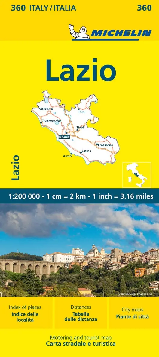 Lazio - Italy Local Map 360 1
