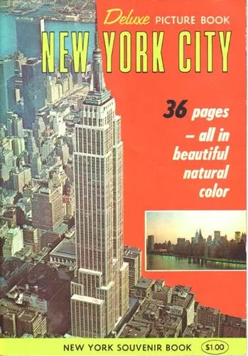 Deluxe Picture Book New York City 36 Pages -- All In Beautiful Natural Color [Paperback] Unknown 1