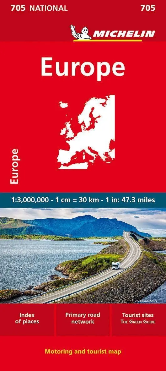 Michelin Europe Map 705 (Maps/Country (Michelin)) [Map] Michelin 1