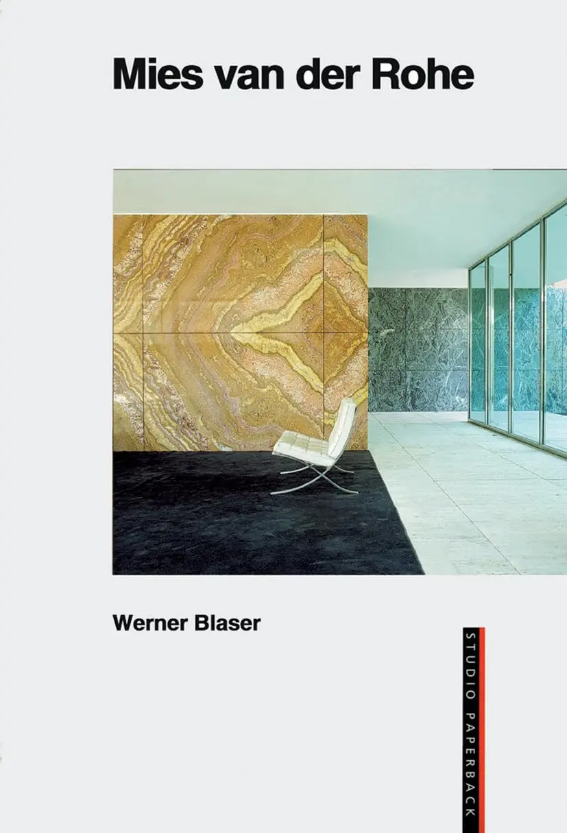Ludwig Mies Van Der Rohe (Studio Paperback) Blaser, Werner 1