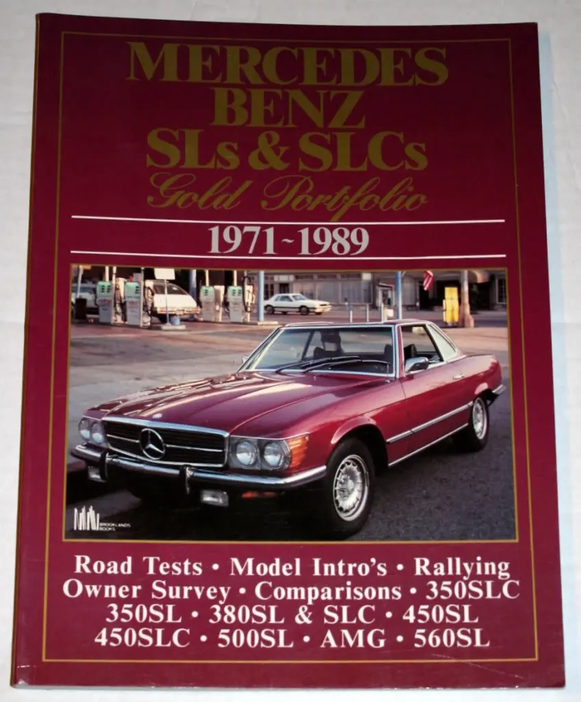 Mercedes Sl's & Slc's Gold Portfolio, 1971-1989 Clarke, R. M. 1