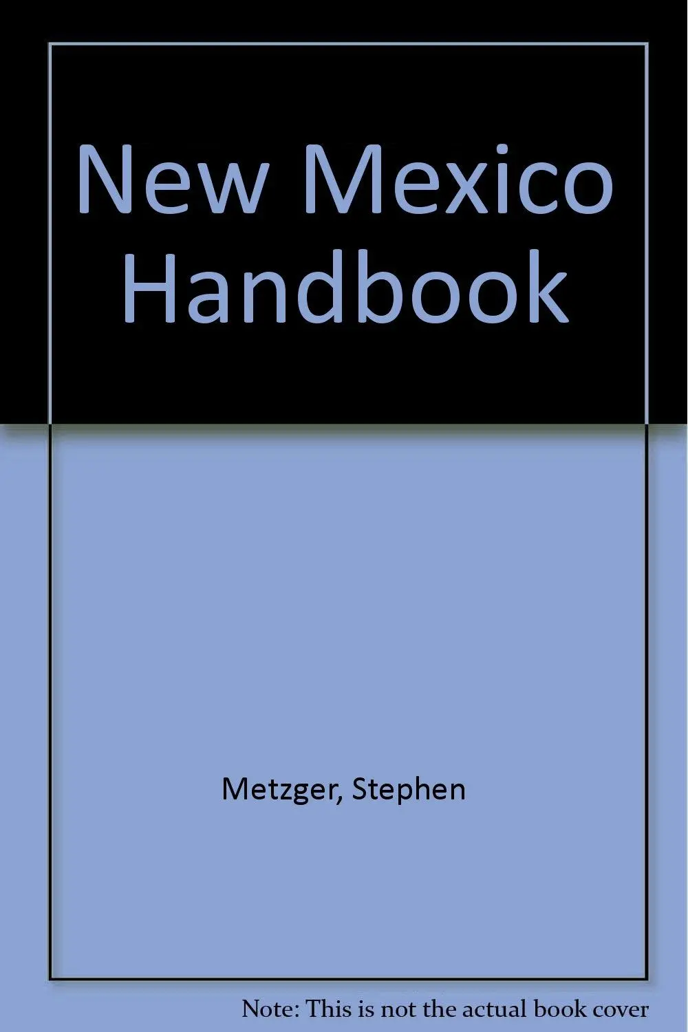 New Mexico Handbook (Moon Handbooks New Mexico) Metzger, Stephen 1