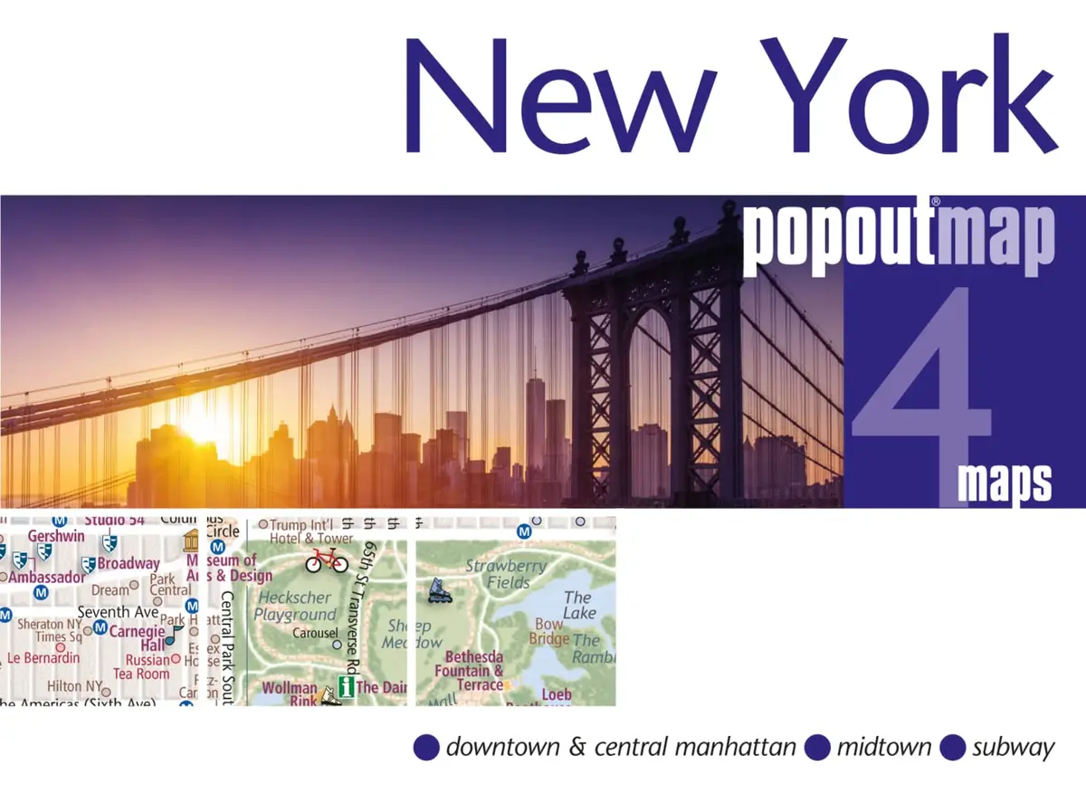 New York Popout Map (Popout Maps) Popout Maps 1