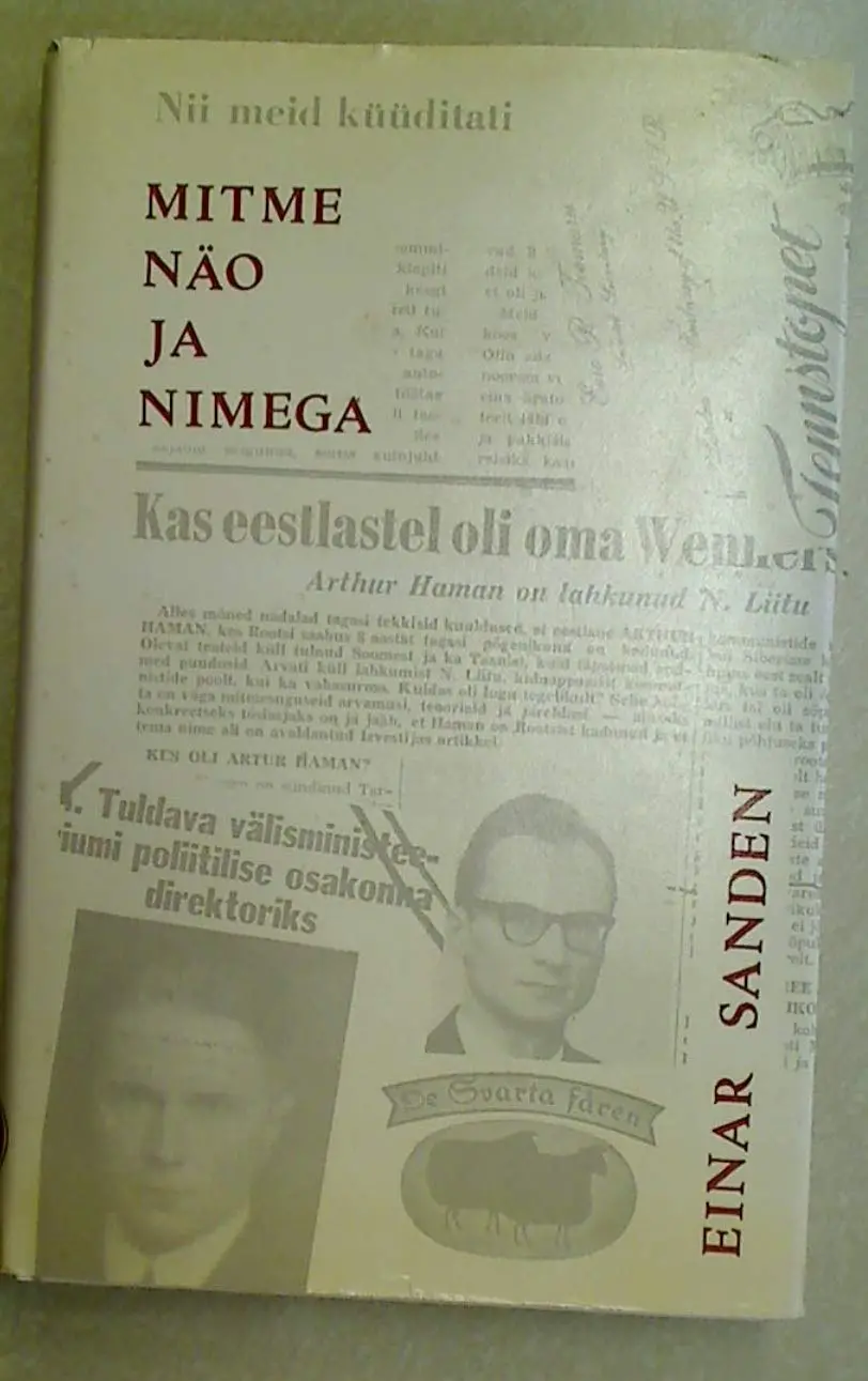 Mitme Nao Ja Nimega [Hardcover] Einar Sanden 1