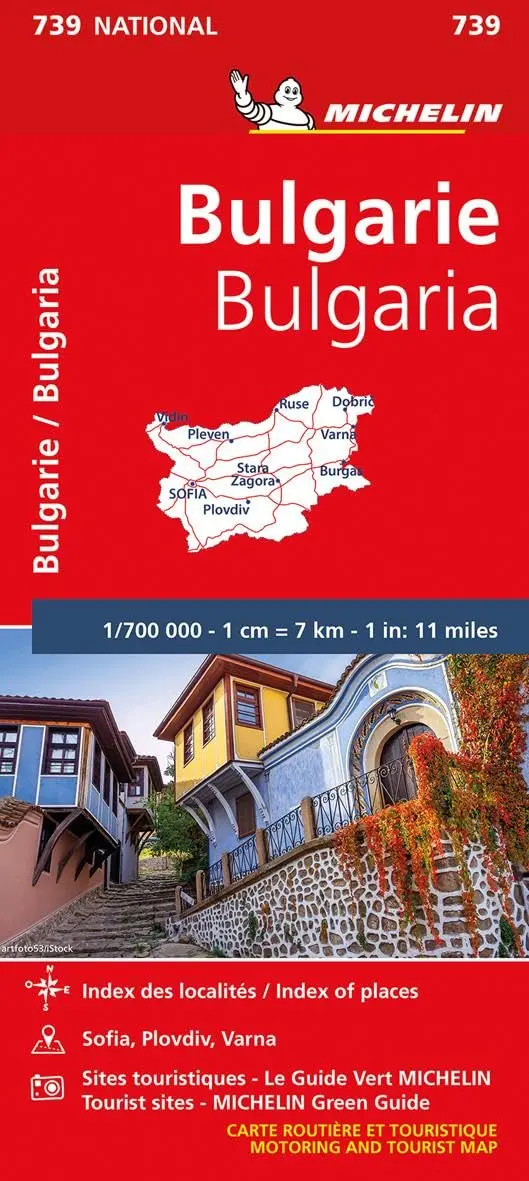 Michelin Bulgaria Map 739 (Maps/Country (Michelin)) [Map] Michelin 1