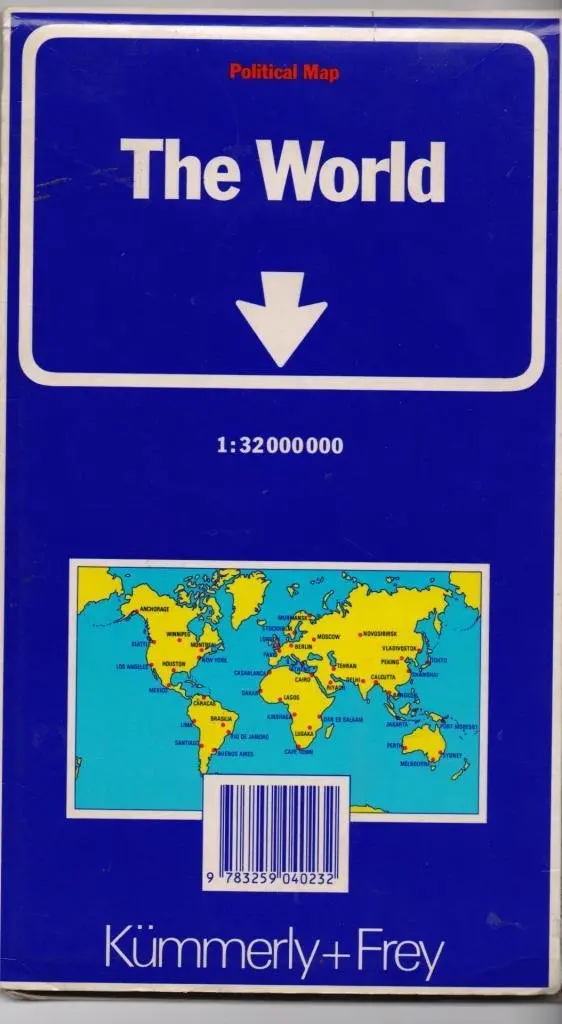 The World, Political Map Kummerly, And 1