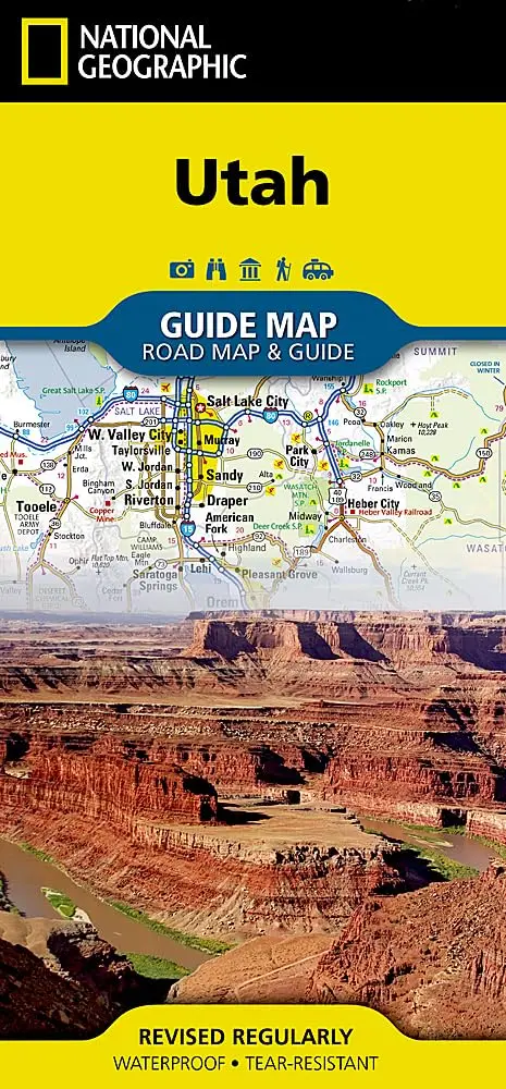 Utah Map (National Geographic Guide Map) [Map] National Geographic Maps 1