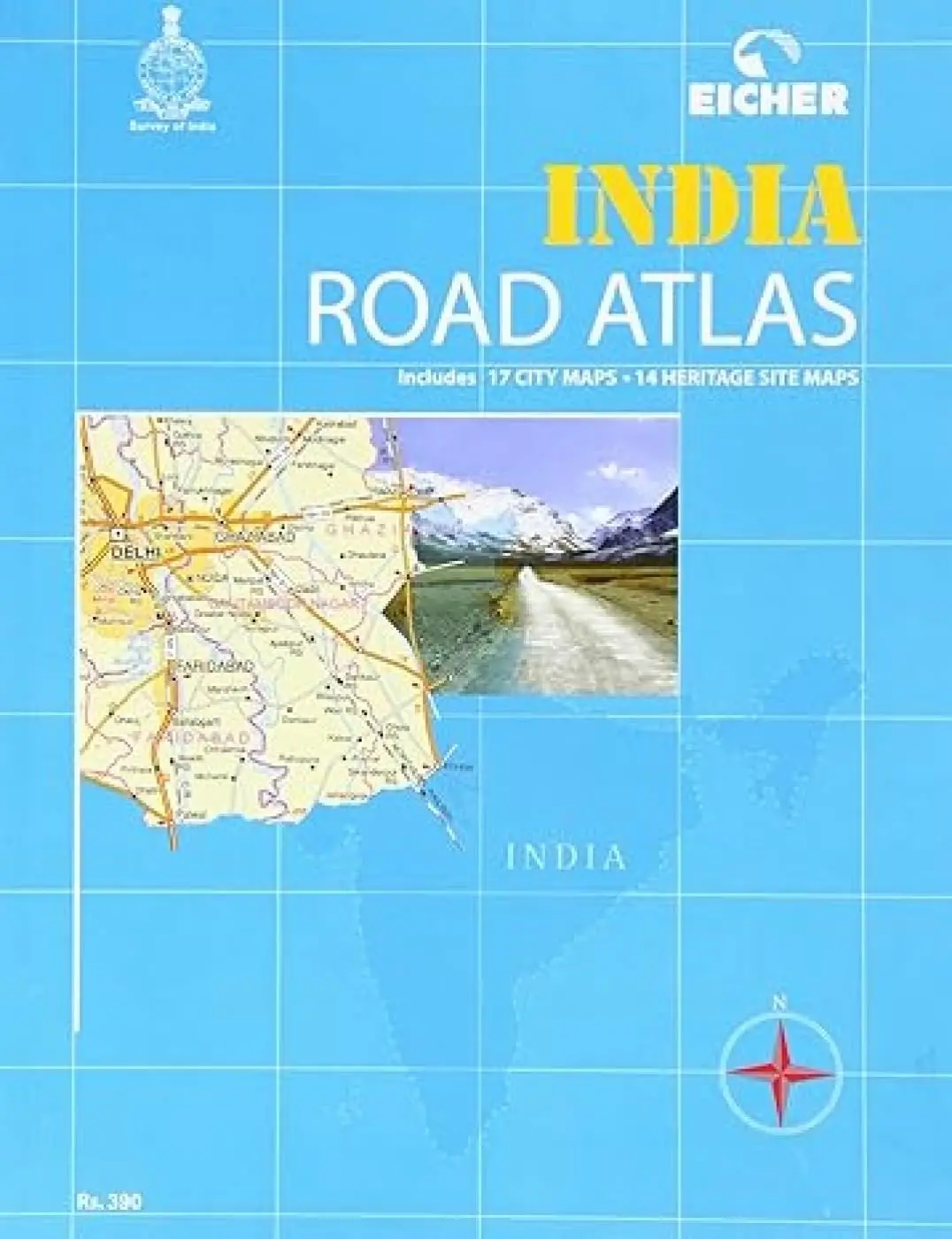 Eicher India Road Atlas [Paperback] Eicher Goodearth Limited 1