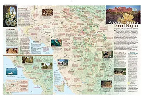 Arizona - Sonora Desert Region Geotourism Mapguide 1