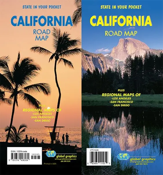 California Road Map (State In Your Pocket) 1