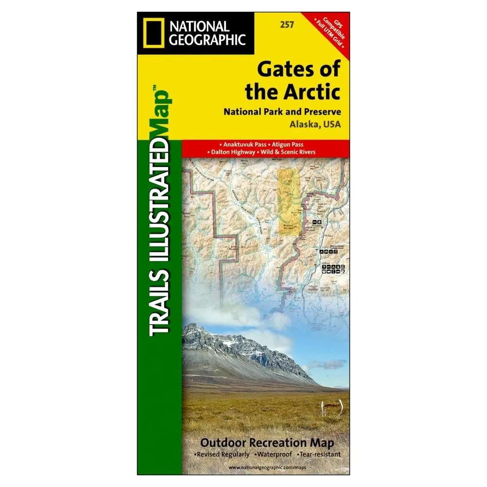 Gates Of The Arctic Ak (National Park) #257 National Geographic Society 1