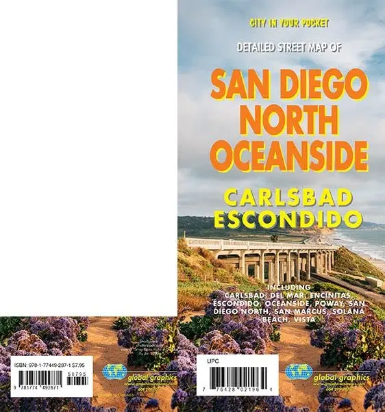 San Diego – North / Oceanside, California Street Map [Map] Gm Johnson 1