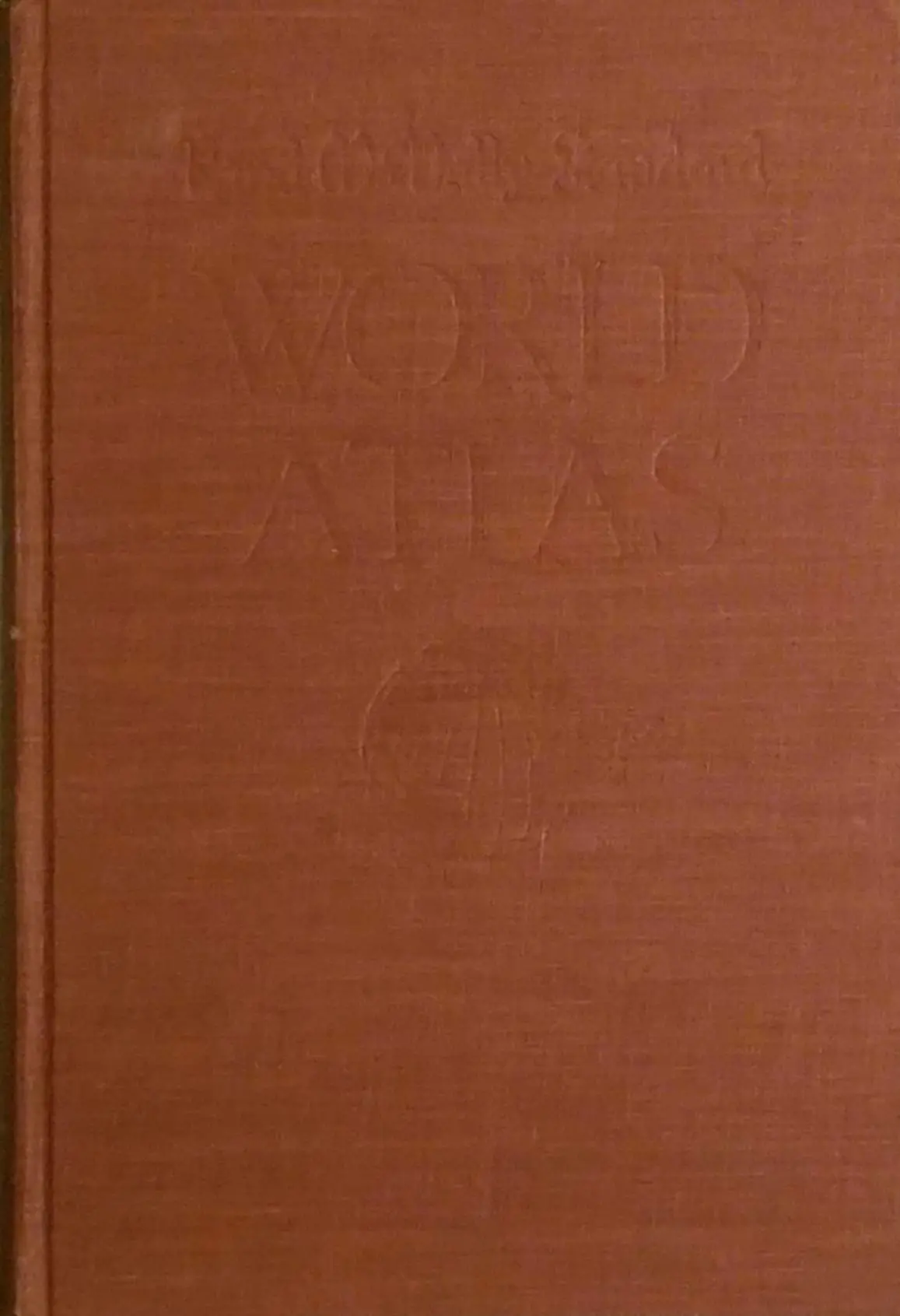 1957 Rand Mcnally Standard World Atlas [Hardcover] Staff 1