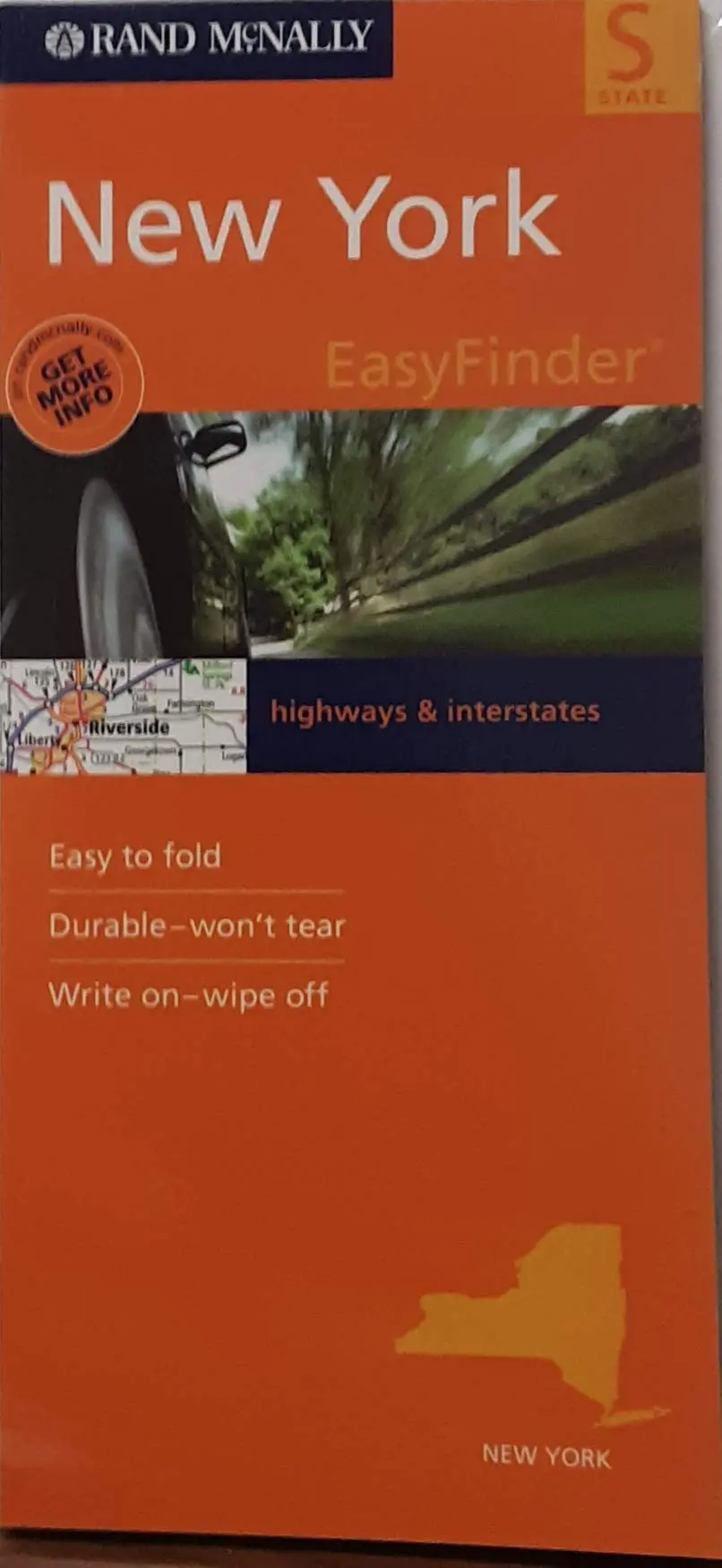 Rand Mcnally Easyfinder New York Map Rand Mcnally And Company 1