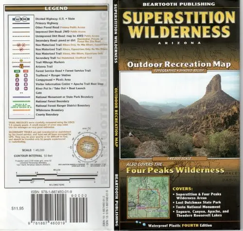 Superstition Wilderness, [Map] 1