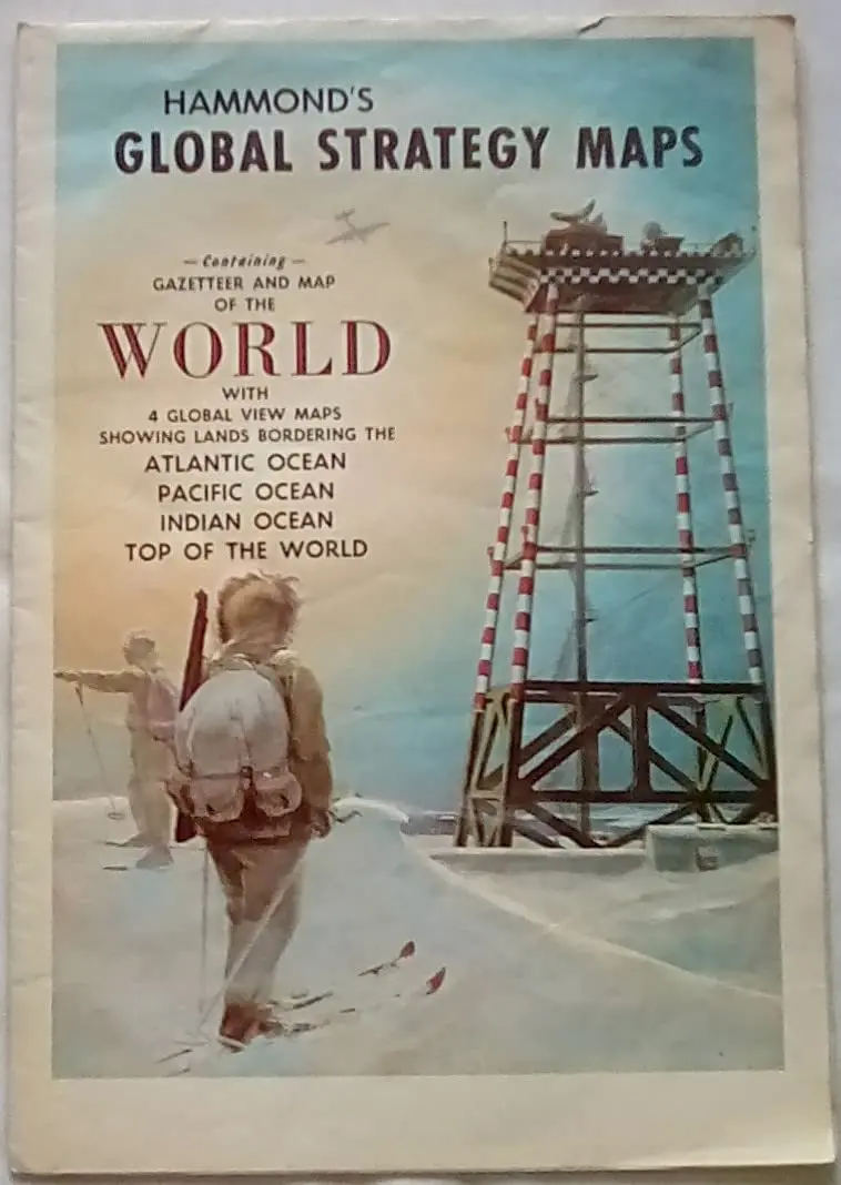 Hammond's Global Strategy Maps: Containing Gazetteer And Map Of The World With 4 Global View Maps [Map] Hammond 1