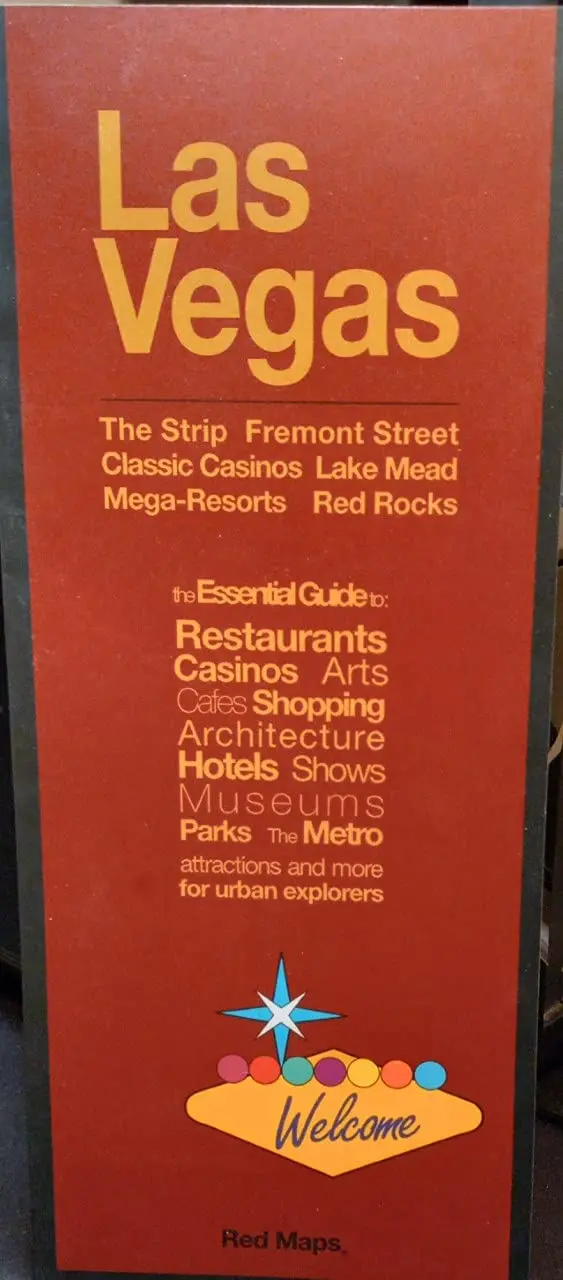 Las Vegas The Essential Guide Map - Red Maps 15Th Edition [Map] Staff 1