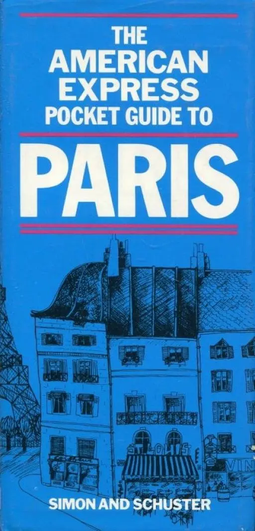 The American Express Pocket Guide To Paris Mcintosh, Christopher 1