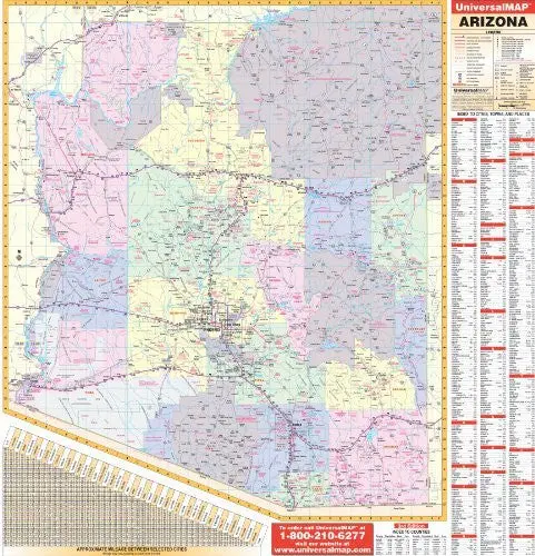 Arizona (State Wall Maps) Kappa Map Group 1