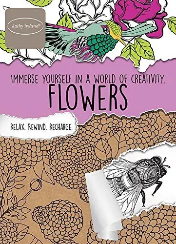 Immerse Yourself In A World Of Creativity Flowers [Paperback] Unknown Author 1