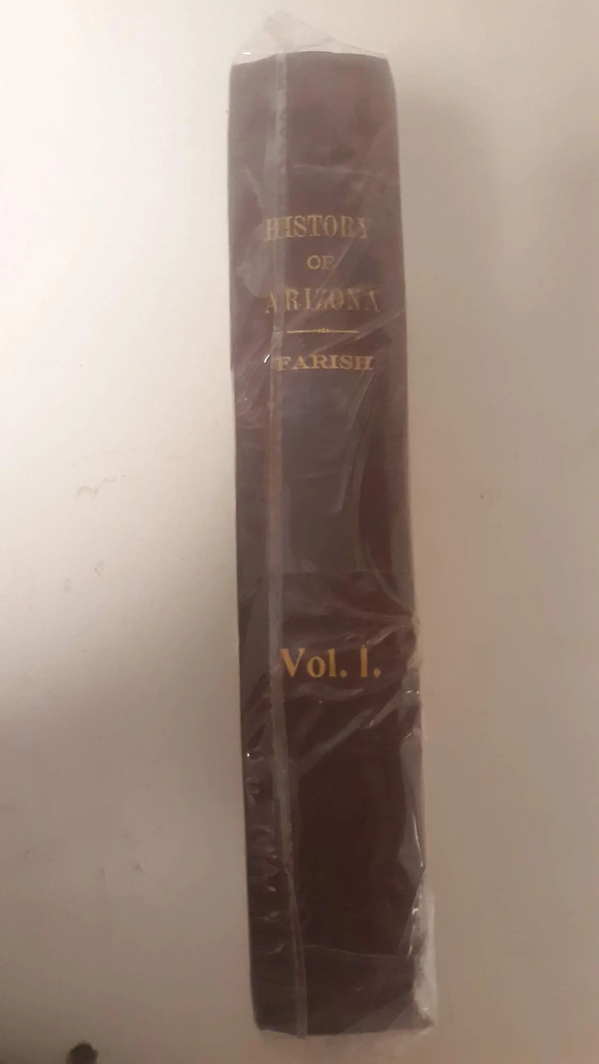 History Of Arizona [Hardcover] Thomas Edwin Parish 1
