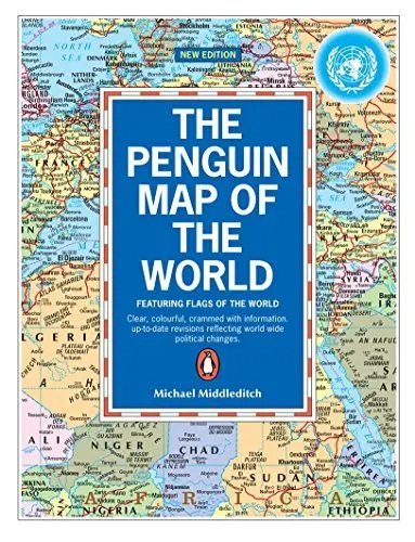 The Penguin Map Of The World: Revised Edition [Map] Middleditch, Michael 1