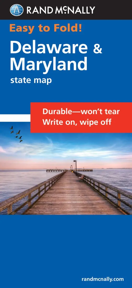 Rand Mcnally Easyfinder Delaware/Maryland: Highways & Interstates [Map] Rand Mcnally 1