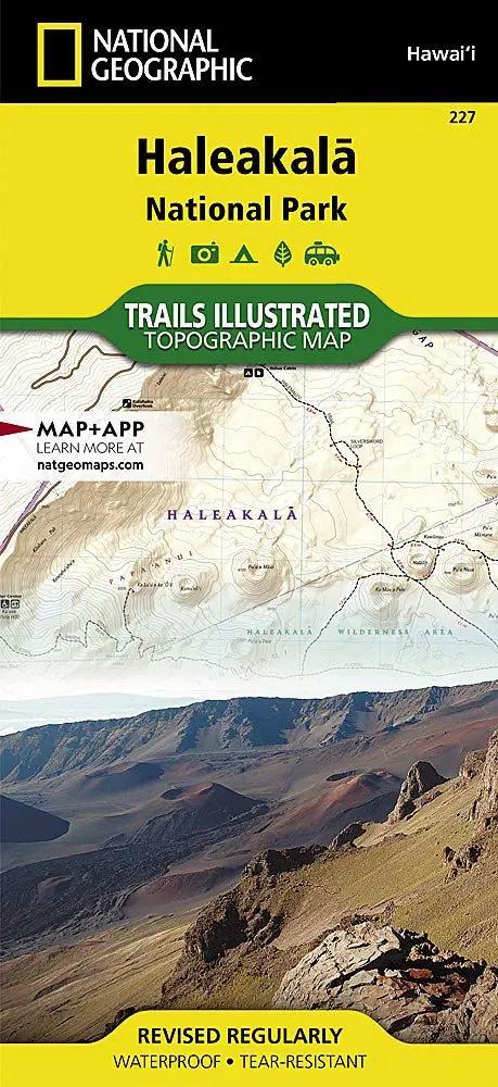 Haleakala National Park Map (National Geographic Trails Illustrated Map, 227) [Map] National Geographic Maps - Trails Illustrated 1