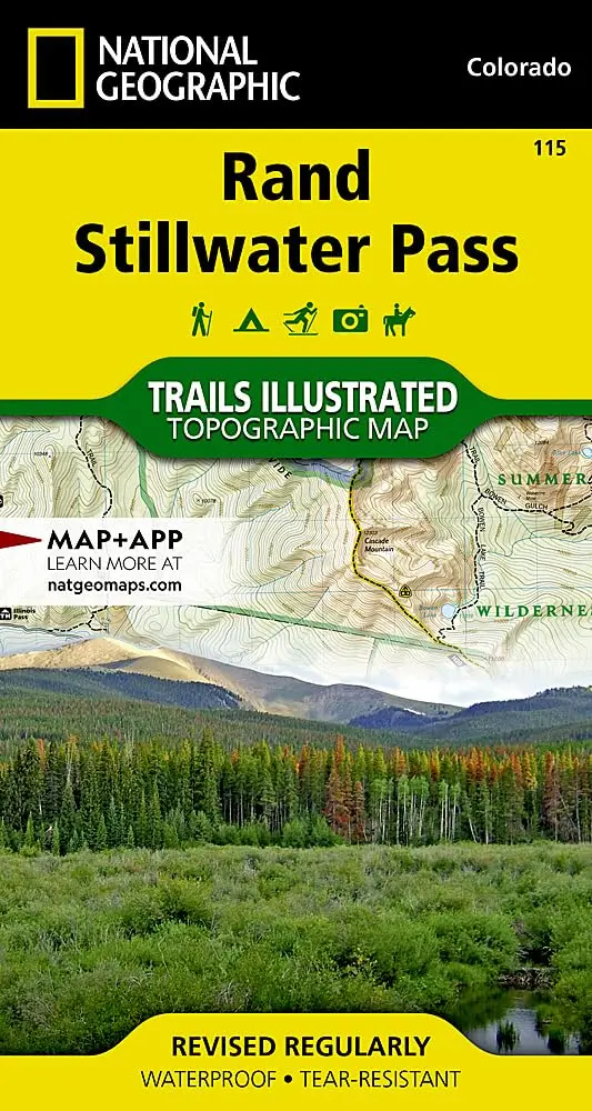 Rand, Stillwater Pass Map (National Geographic Trails Illustrated Map, 115) [Map] National Geographic Maps - Trails Illustrated 1