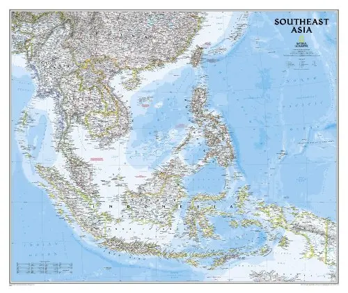 By National Geographic Maps - Ref Southeast Asia Classic [Tubed] (National Geographic Reference Map) (2013) 1