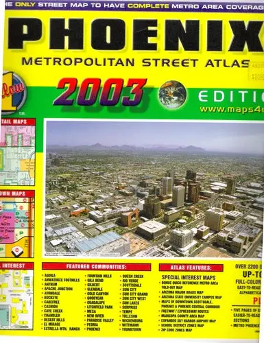 Phoenix Metropolitan Street Atlas [Spiral-Bound] Phoenix Mapping 1
