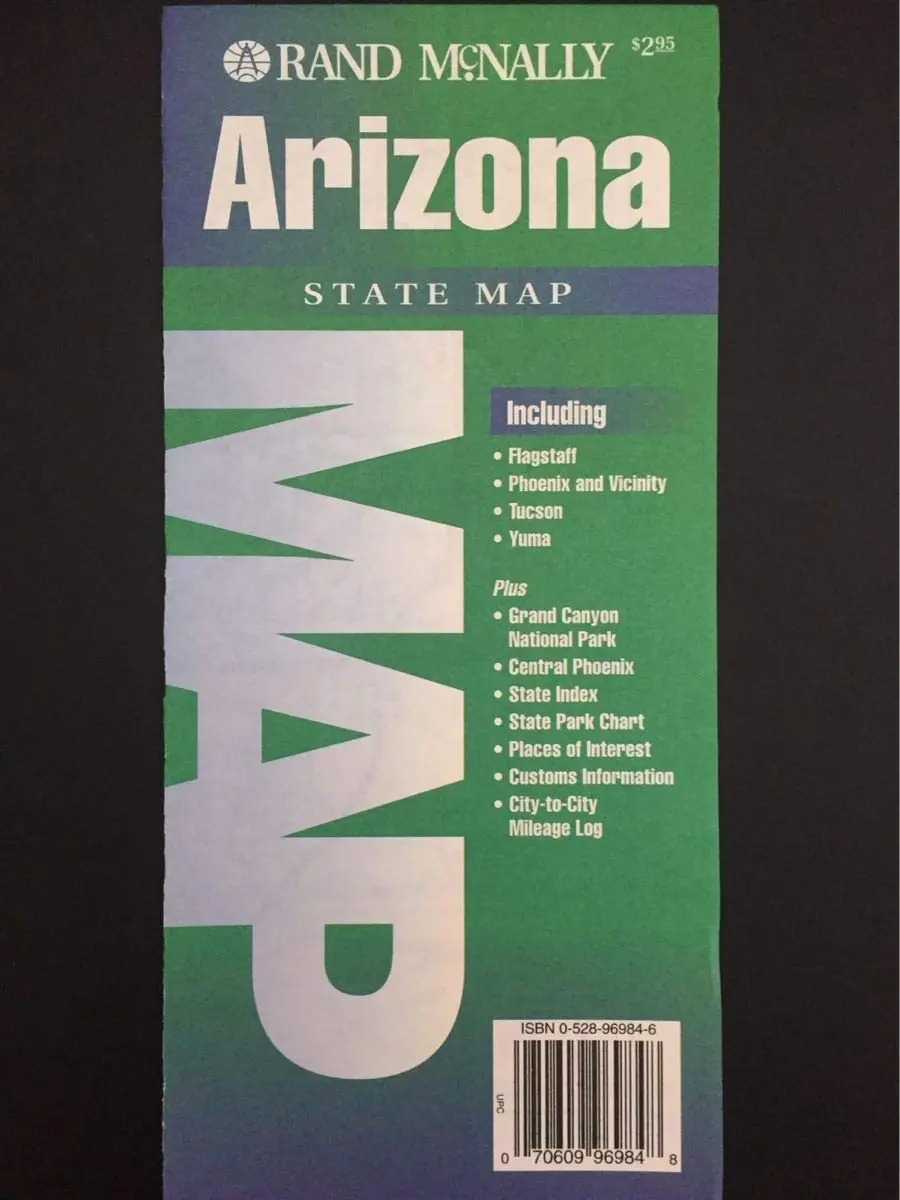 Arizona (State Maps-Usa) [Map] Wayne Thiebaud 1