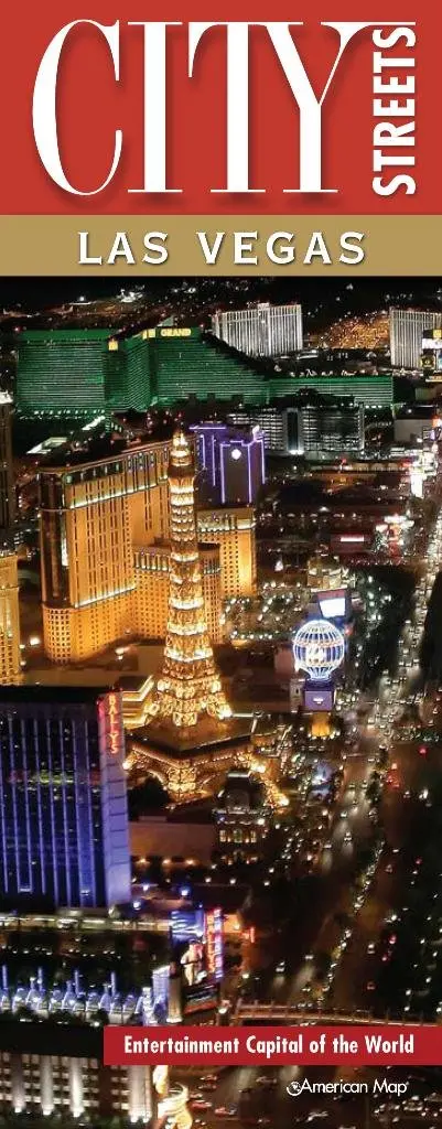 American Map City Streets Las Vegas American Map 1